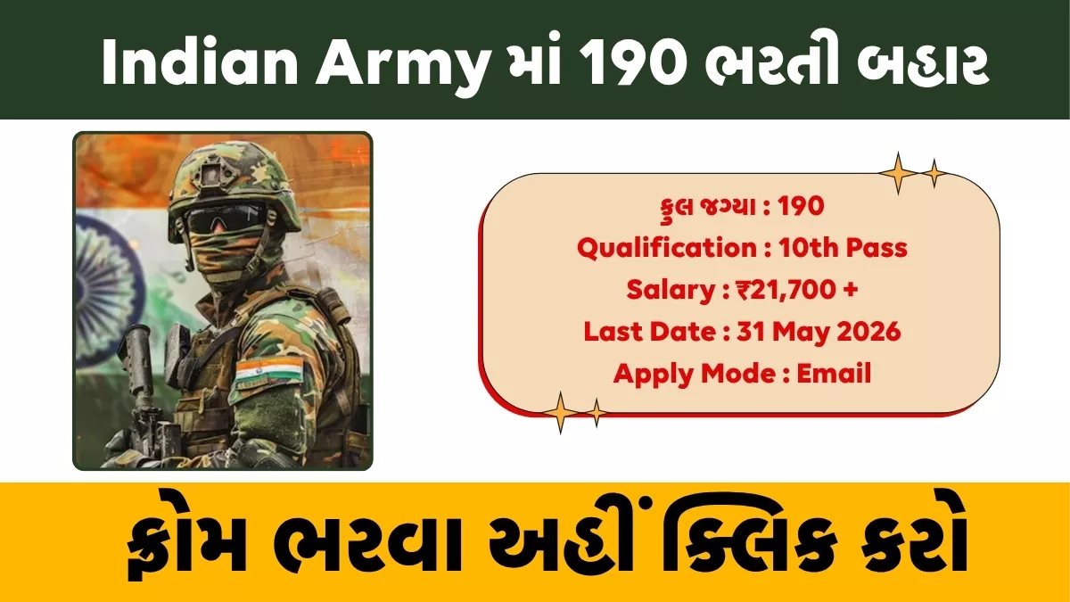 Indian Army CSBO Recruitment 2026