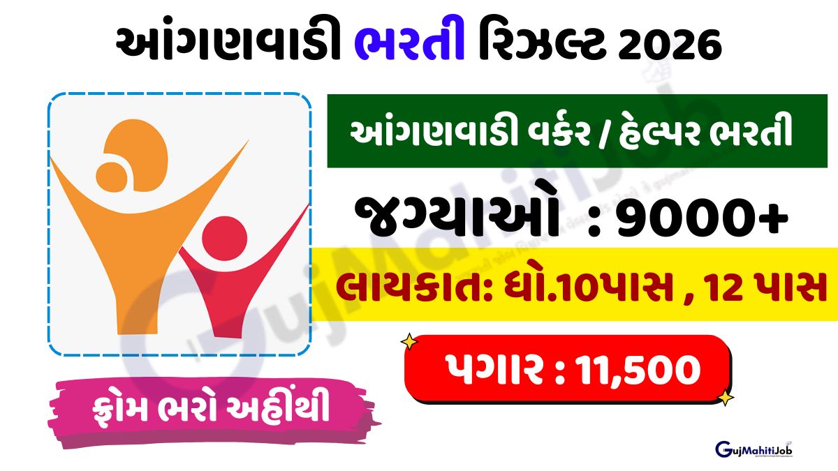 Gujarat Anganwadi Recruitment 2026