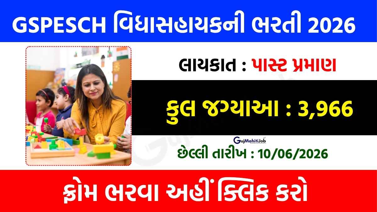 GSPESC Recruitment 2026